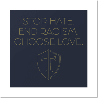 Webster Thomas HS 22-23 Choose Love (gold) Posters and Art